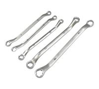 Kunzer Jeu de clés à œil doubles 7SLS05 5 pièces Ouverture 6–15 mm (métrique)