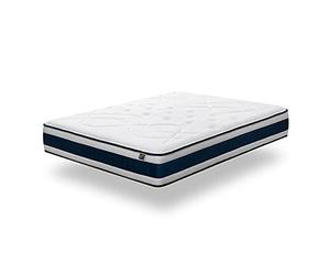 KUO Dream - Matelas Memory Cell Plus | Épaisseur 30cm | Viscogel Titanium avec Renfort Lombaire | 140 x 190 cm