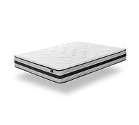 Kuo Dream | Matelas MEMORY CELL | ViscoGel Titanium avec renfort lombaire | 135 x 190 cm