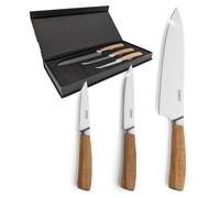 Kuppels Set de 3 couteaux de cuisine WOOD