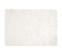 KUPTYERFG Tapis en peau de mouton synthétique à poils longs Blanc 120 x 170 | Tapis doux aspect fourrure pour salon et chambre à coucher, tapis chauffant en polyester facile d'entretien.