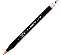 Kuretake Feutre aquarelle - Ton rose - N° 220 - Double pointe - ZIG