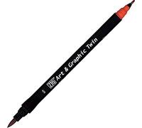Kuretake Feutre aquarelle - Ton rouge - N° 29 - Double pointe - ZIG
