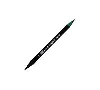 Kuretake Feutre aquarelle - Ton vert - N° 38 - Double pointe - ZIG
