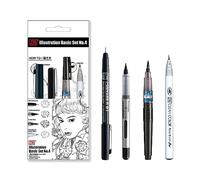 Kuretake INKTOBER special set (4pcs set for INKTOBER 2023)