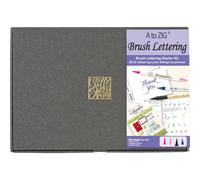 Kuretake ZIG A to ZIG BRUSH LETTERING STARTER KIT, Made in Japan, ECF101-006