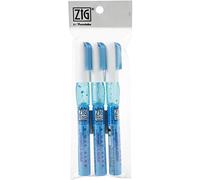 KURETAKE ZIG CORPORATION Zig Stylo à colle 2 voies SQZ/RLL 3P, presser et rouleau, taille unique