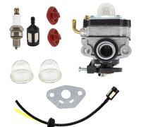 Kurihina Compatible avec le carburateur CHT2300 HA023F-AS01 adapté au moteur Kawasaki HA023F-BS01 KBL23A RedMax Weed Eater G20LS TR2350S String Trimmer Carb