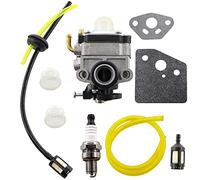 Kurihina Compatible avec le remplacement du carburateur PB2504 pour le souffleur Makita BHX2500CA 24,5 cc xEH450 H2500 168641-9 Carb