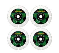 KURSTOL Disque Carbure Bois - 4 pièces 75mm x 10mm Disques à Tronçonner pour Bois Stratifié Caoutchouc Plastique