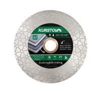 KURSTOL Disque Diamant Carrelage - 105mm Fraise Carrelage Disques à Tronçonner Diamantés Pour Couper et Meuler les Carreaux de Céramique, la Porcelaine, le Granit, le Marbre