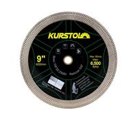 KURSTOL Disque Diamant Carrelage - 230mm Disques à Tronçonner Diamantés Fraise Carrelage Pour Couper et Meuler les Carreaux de Céramique, la Porcelaine, le Granit, le Marbre