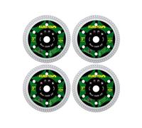 KURSTOL Disque Diamant Carrelage - 4 pièces 75mm x 10mm Disques à Tronçonner Diamanté pour Porcelaine Céramique Granit Marbre