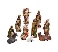 Kurt Adler 15,2 cm Crèche de Noël avec Figurines de 11