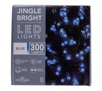 Kurt Adler Lot de 300 lumières LED bleues et vertes 3 mm 49,8 m