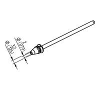 Kurtz Ersa 0742ed2032h Pointe à dessouder pour X-tool Vario Diamètre 3,2 mm Hochv ORE Innt à l'intérieur de 2.0 mm - Lot de 1 0742ed1548h