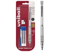 Kuru Toga Elite Trousse de démarrage pour porte-mines 0,5 mm, HB #2, corps argenté, 1 pièce