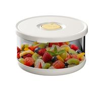 Kustimantu Boîtes à salade à préparer - Récipient à salade anti-fuite - Bocal de rangement adapté au micro-ondes pour les repas, le bureau, le pique-nique, le restaurant, l'armoire de stockage, le