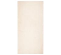 KUTYWEXFM HUARTE Tapis à poils courts lavable, beige, 100 x 200 cm | Tapis de salon moelleux en polyester avec dos antidérapant, adapté au chauffage au sol dans la chambre à coucher.