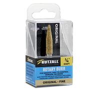 Kutzall Fraise Rotative Conique Original, Axe 1⁄4", Fine - Accessoires pour Bosch, DeWalt, Makita. Carbure de Tungstène Abrasif, 1⁄4" (6.3mm) Dia. de Tête X 1-1⁄2" (38.1mm) de Longueur, T-14G