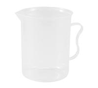 Kuuddker R Becher de Mesure 250mL Recipient gradue Clair Blanc Plastique Tasse