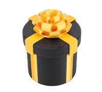 Kuuleyn Boîte-Cadeau à vis imbriquée Surprise imprimée en 3D dans Chaque Couche Boîte-Cadeau réutilisable avec vis pour fête d'anniversaire (Noire)