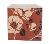 Kuuleyn Boîte de Rangement Pliable Poubelle décorative Organisateur de Placard Panier de Rangement Cube pour Organiser Les vêtements Couvertures Bureau à Domicile Chambre à Coucher