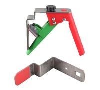 Kuuleyn Clips de tiroir rapides, clips de montage d'armoire, clips de fixation de tiroir, ABS en acier inoxydable, clips de montage réglables sur le panneau avant de tiroir pour