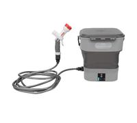 Kuuleyn Pulvérisateur alimenté par Batterie Lave-Auto électrique Portable Rechargeable à Pression d'eau avec réservoir d'eau Pliable de 12 L pour la pelouse du Jardin de la Maison