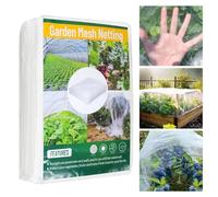 Kuvarix Filet Anti Insecte 3 x 10 m, Filet Anti Insecte Potager à Mailles Serrées, Stabilisé aux UV et Perméable à l'eau, pour Protéger Les Arbres Fruitiers et Les Légumes des Insectes