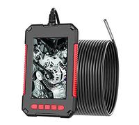 KUYNMCS Caméra D'inspection 3,9 Mm, Étanche IP67 avec 6 LED, Câble Flexible Serpent, Écran 4,3 Pouces, 2600 MAh, Lampe De Poche, Étui Robuste, Zoom Automatique(2M/6.56FT Cable)