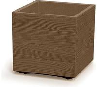Květináč Prosperplast MADERA SQUARE eco wood 38,5 cm naturo