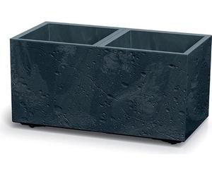 Květináč Prosperplast SIERRA CASE beton effect 57,7 cm antracit