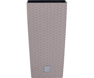 Květináč RATO SQUARE s vkladem 40 cm - barva: mocca