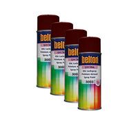 Kwasny 4 x 324 043 Belton Spectral Vernis en spray RAL 3003 Rouge ru rillant 400 ml