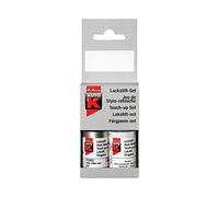 Kwasny Auto-K Set stylo retouche laque pour VW/Audi Noir fantôme perlé (LZ9Y) 2x 9 ml