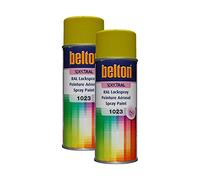 Kwasny Belton Spectral 324 020 Lot de 2 peintures en spray RAL 1023 Jaune signalisation brillant 400 ml