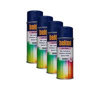 Kwasny Belton Spectral 324 074 Lot de 4 peintures en spray RAL 5002 Bleu outremer brillant 400 m