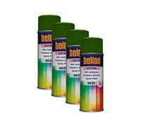 Kwasny Belton Spectral 324 115 Lot de 4 bombes de peinture en spray RAL 6020 Vert oxyde de chrome brillant 400 m