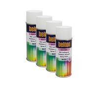 Kwasny Belton Spectral 324 190 Lot de 4 sprays de peinture RAL 9010 Blanc pur brillant 400 ml