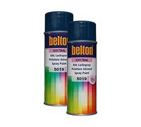 Kwasny BELTON SPECTRAL Lot de 2 flacons de peinture RAL 5019 Bleu capri brillant 400 ml