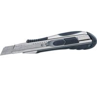 KWB Cutter de sécurité auto-bloquant 014418 - 2 en 1, 18 mm, lame sécable, 1 pc