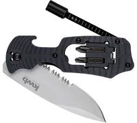 kwb 016620 Couteau multifonction noir