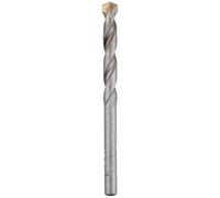 kwb Foret pour béton de pierre Ø 12 mm avec plaquette robuste en métal dur, hélice de foret formée sans copeaux, surface grenaillée et tige ronde, conforme à la norme ISO 5468