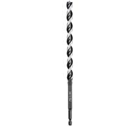 KWB Foret à simple spirale 042908 – 8 mm, longueur totale 235 mm, tige 1/4 (6,3 mm) – 1 pièce