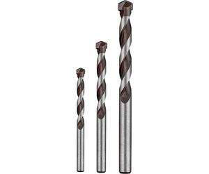 kwb 044568 acier chrome-molybdène Jeu de forets pour béton 3 pièces 5 mm, 6 mm, 8 mm tige cylindrique 1 pc(s)