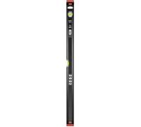 kwb Niveau à bulle en aluminium 80 cm, nivelle résistante aux chocs, précision 0,5 mm / m, testé VPA, rectifié avec précision, 1 fiole horizontale et 1 fiole verticale