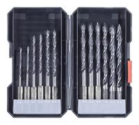 kwb 108830 Jeu de forets pour le bois 12 pièces 3 mm, 4 mm, 5 mm, 6 mm, 7 mm, 8