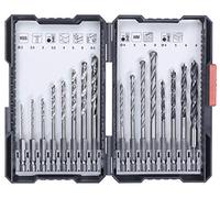 kwb 108950 108950 Coffret de 16 forets hexagonaux avec 8 forets en métal HSS et 4 forets en bois