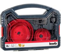 kwb 109178 Jeu de scies-cloches 8 pièces 67 mm, 76 mm, 89 mm, 102 mm, 127 mm 8 pc(s)